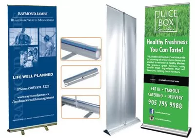 Pull Up Retractable Rollup Displays sellers